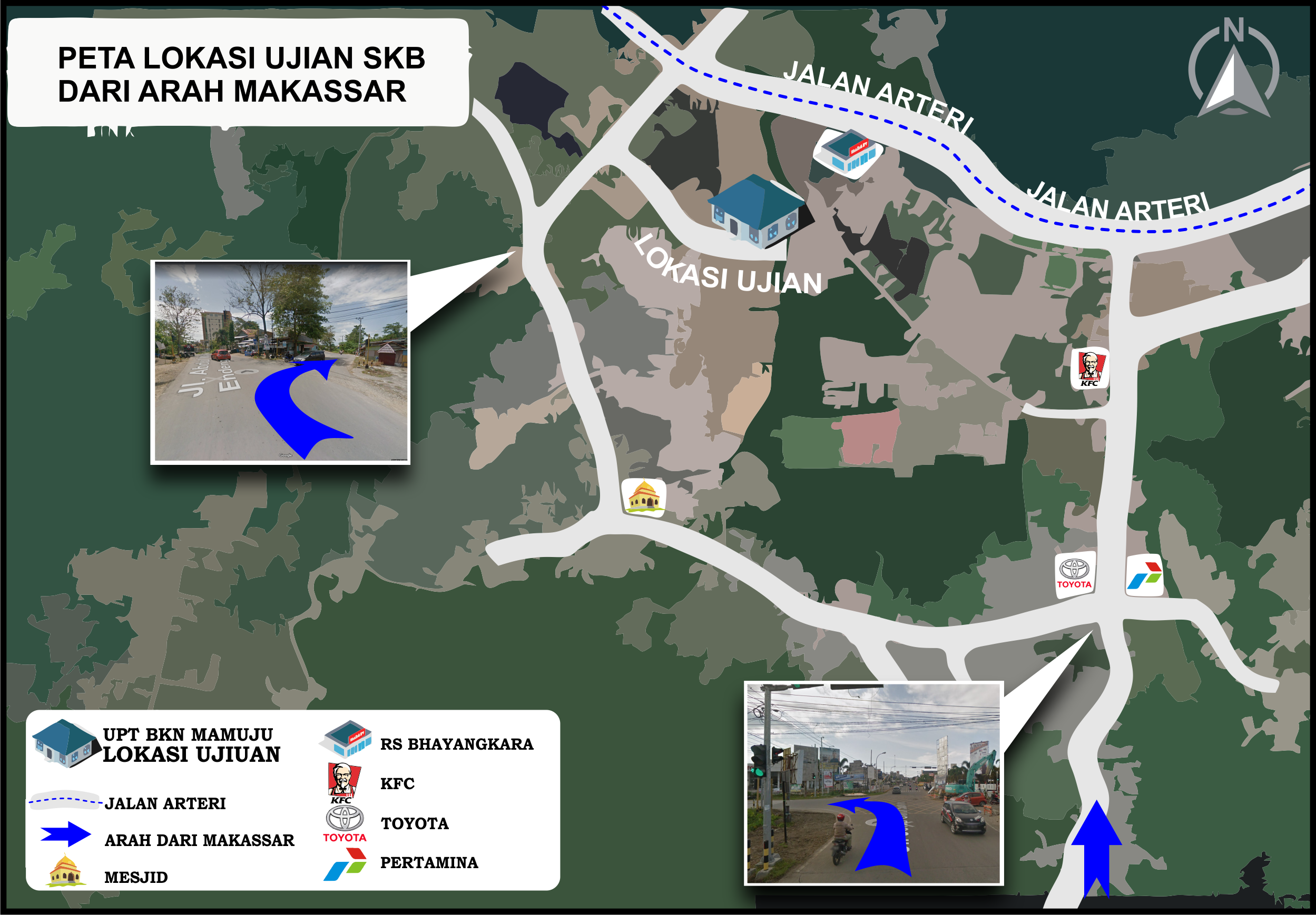 peta-lokasi-3-Dari-Arah-Makassar