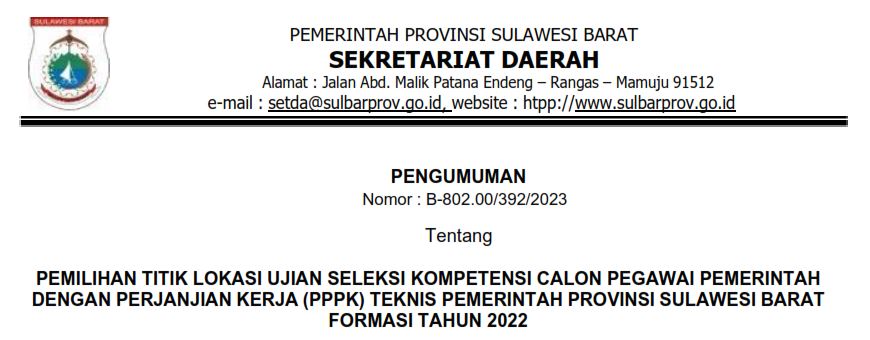 TITIK LOKASI
