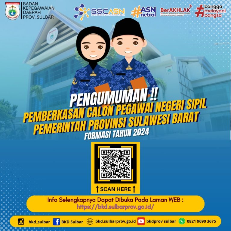 FLYER PENGUMUMAN PEMBERKASAN CPNS 2024