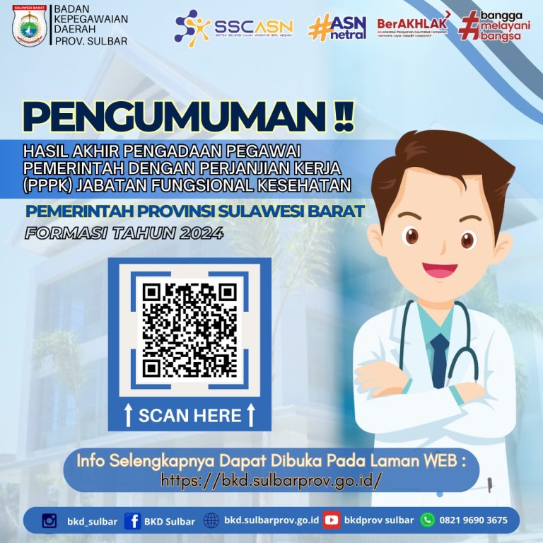 PENGUMUMAN KESEHATAN 2024