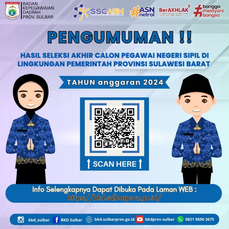 pENGUMUMAN AKHIR CPNS 2024